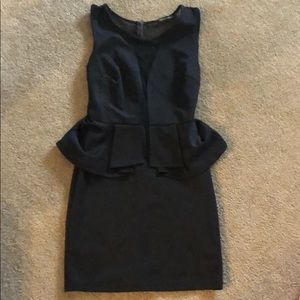 Black cocktail dress